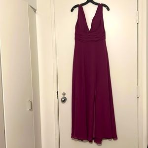 Kennedy Blue Rose Dress in Mulberry - Size 10